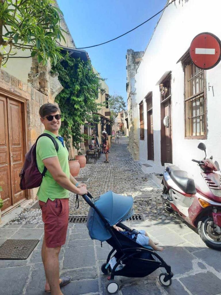 YOYO Babyzen stroller in Greece in Rhodes